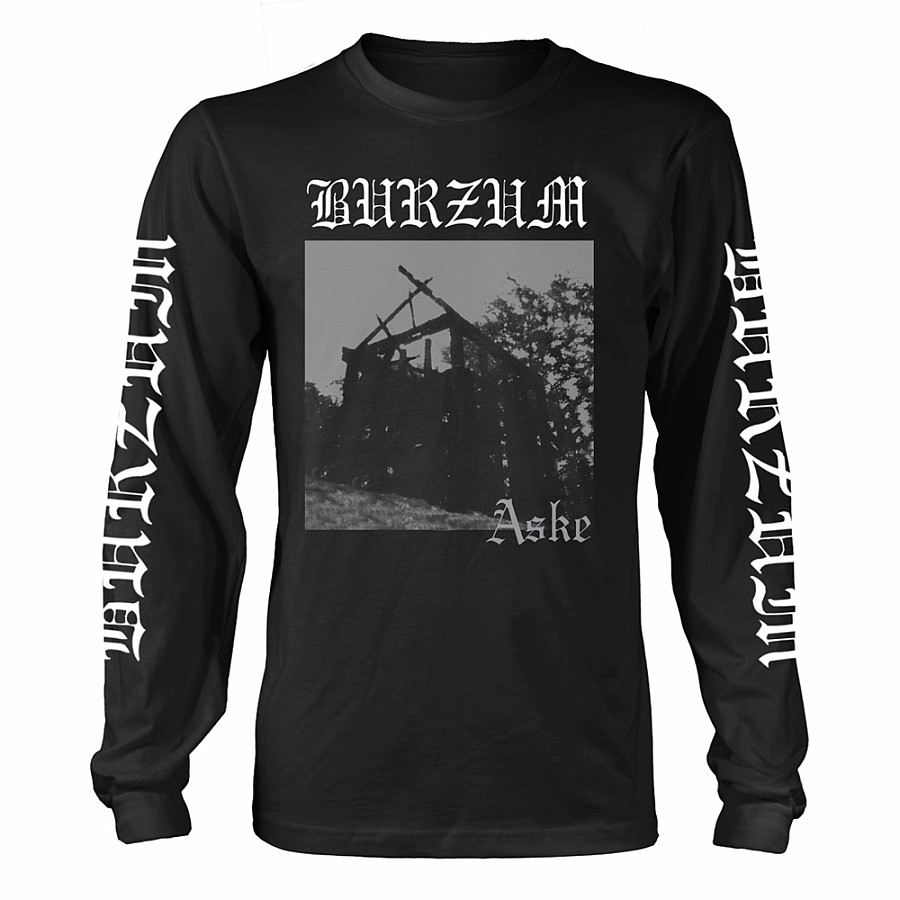 Burzum tričko dlouhý rukáv, Aske Black, pánské, velikost M