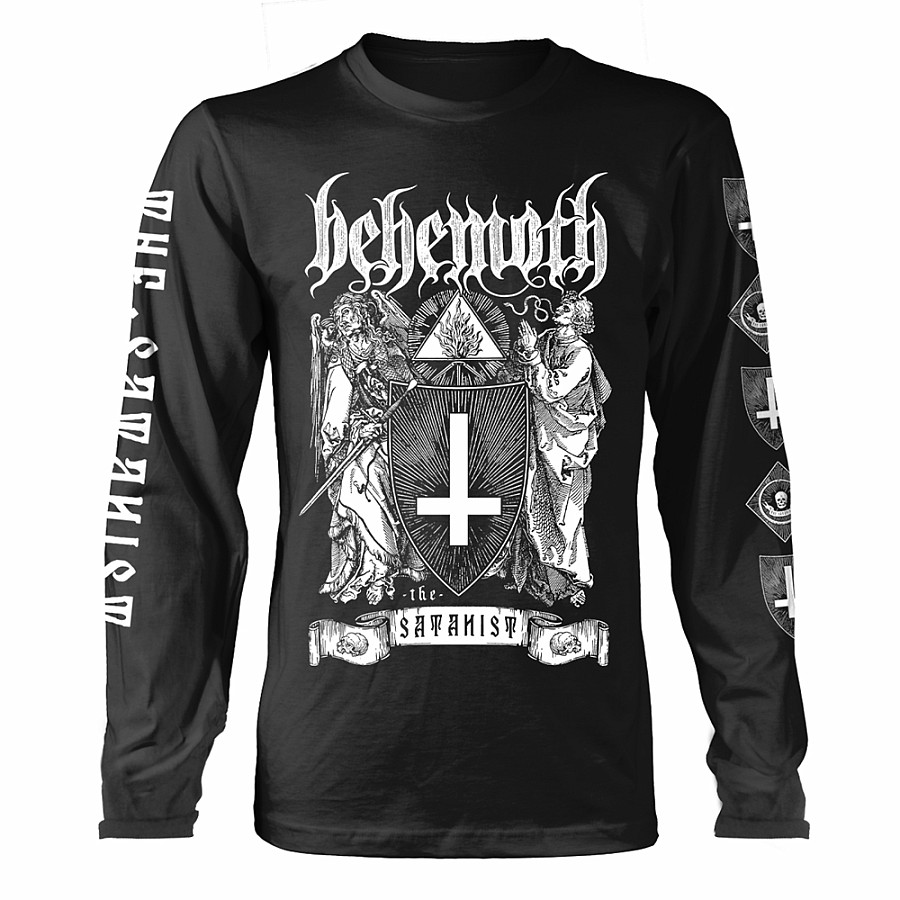 Behemoth tričko dlouhý rukáv, The Satanist Black, pánské, velikost M
