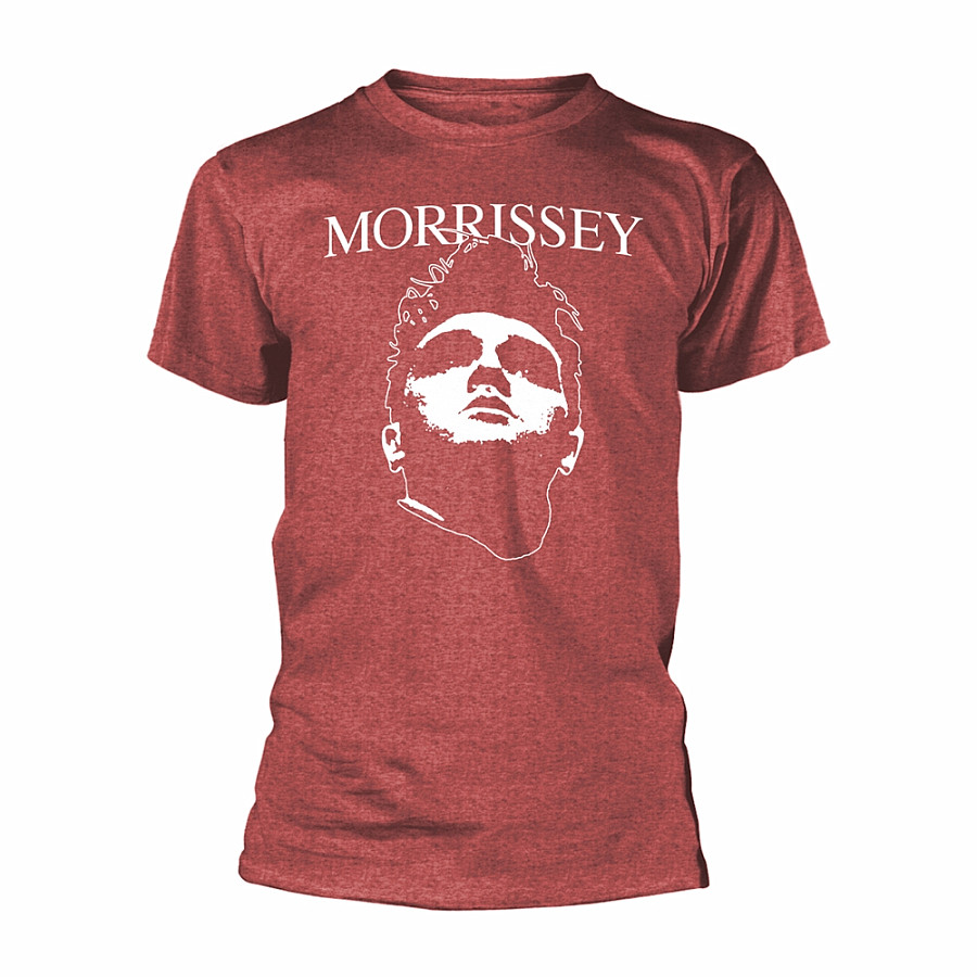 Morrissey tričko, Face Logo Red, pánské, velikost XL