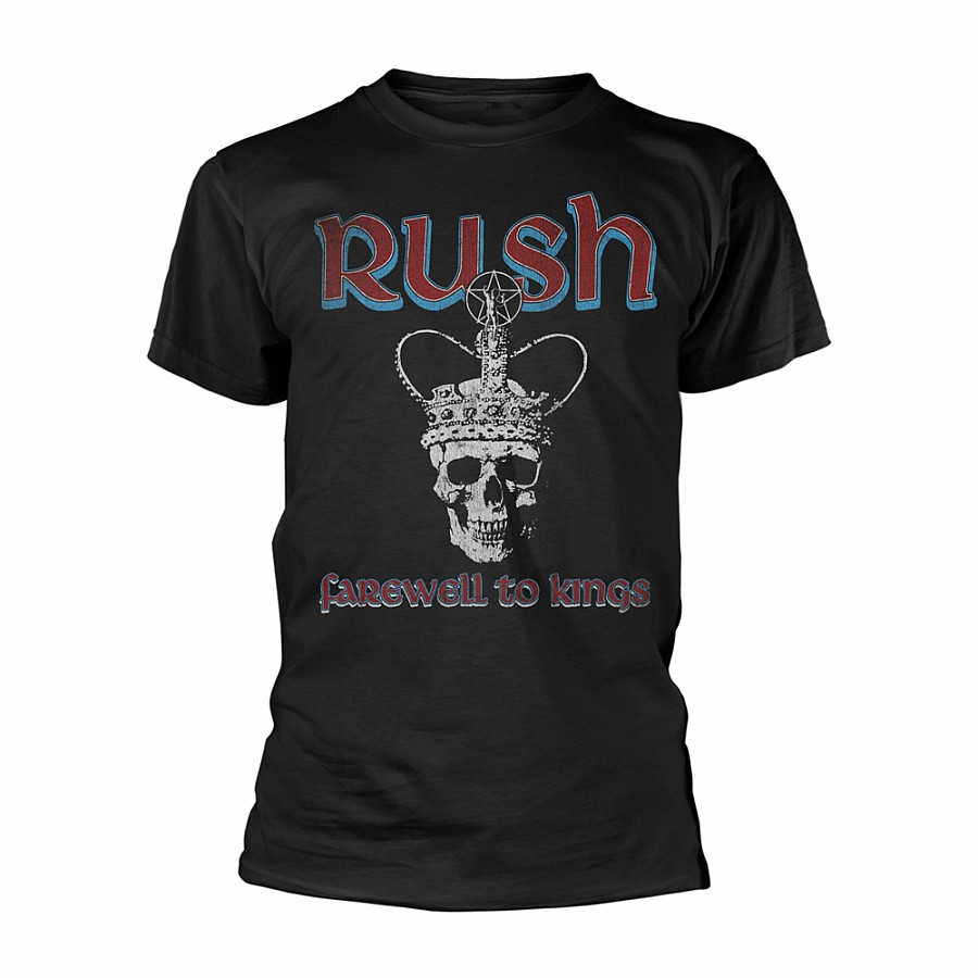 Rush tričko, Farewell To Kings Black, pánské, velikost XL