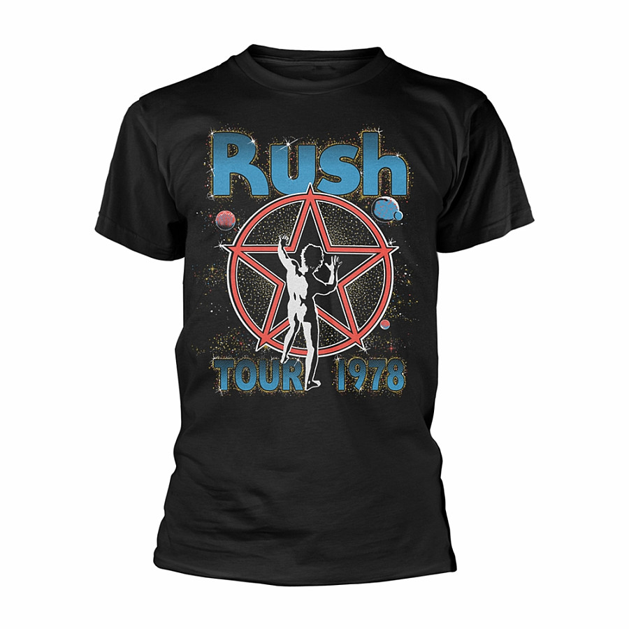 Rush tričko, Vortex Black, pánské, velikost S