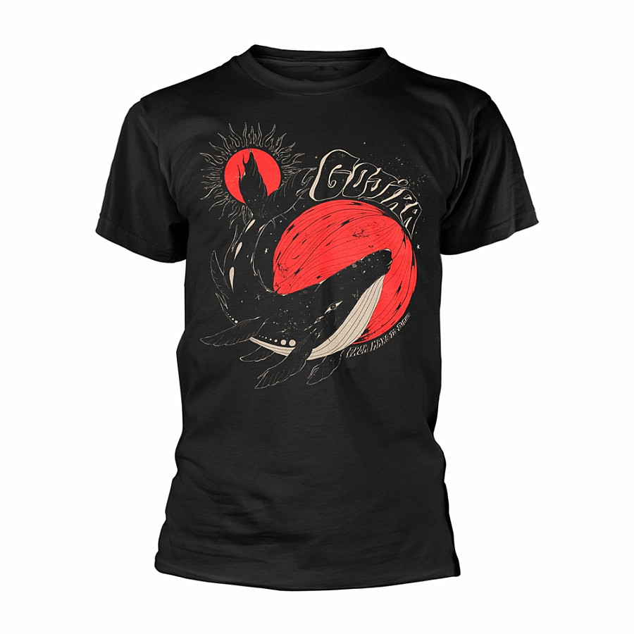 Gojira tričko, Whale Sun Moon Organic Black, pánské, velikost L
