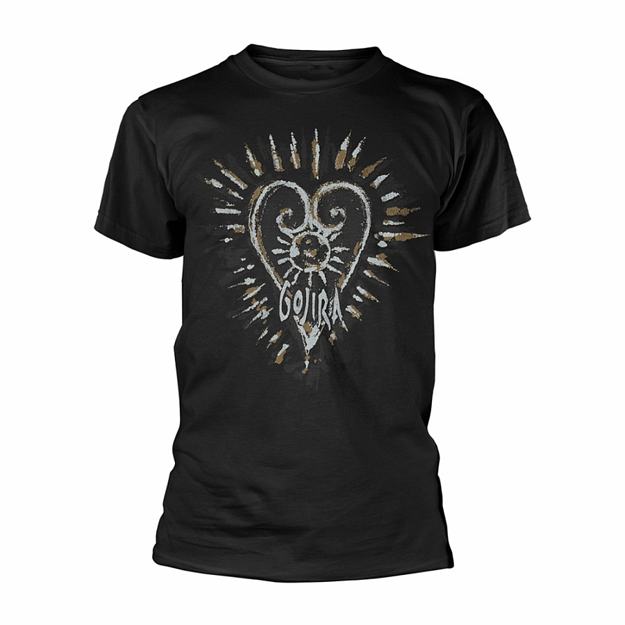 Gojira tričko, Fortitude Heart Black, pánské, velikost XXL
