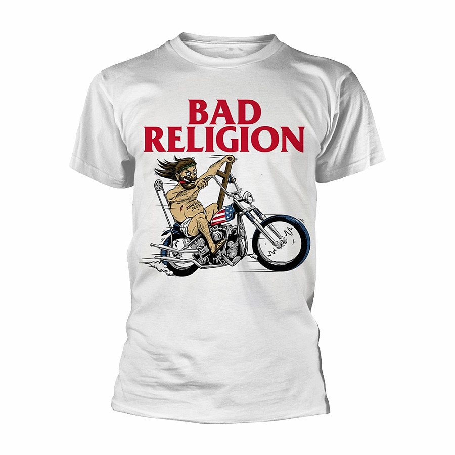 Bad Religion tričko, American Jesus White, pánské, velikost M