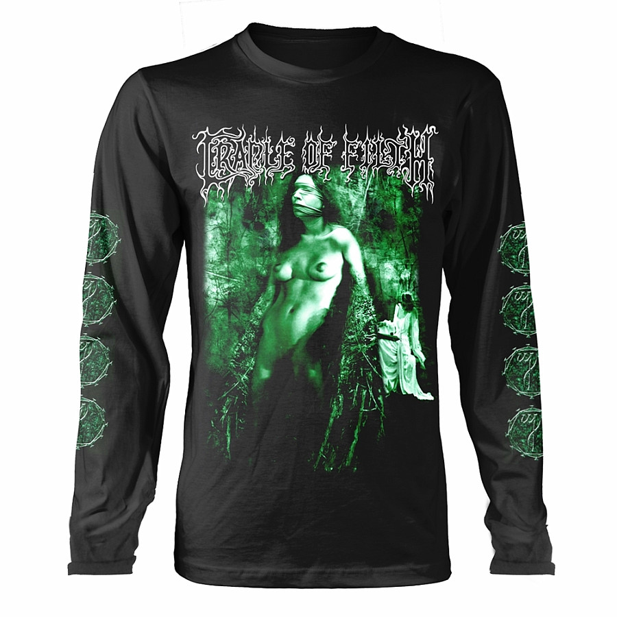 Cradle Of Filth tričko dlouhý rukáv, Graven Sin BP Black, pánské, velikost M