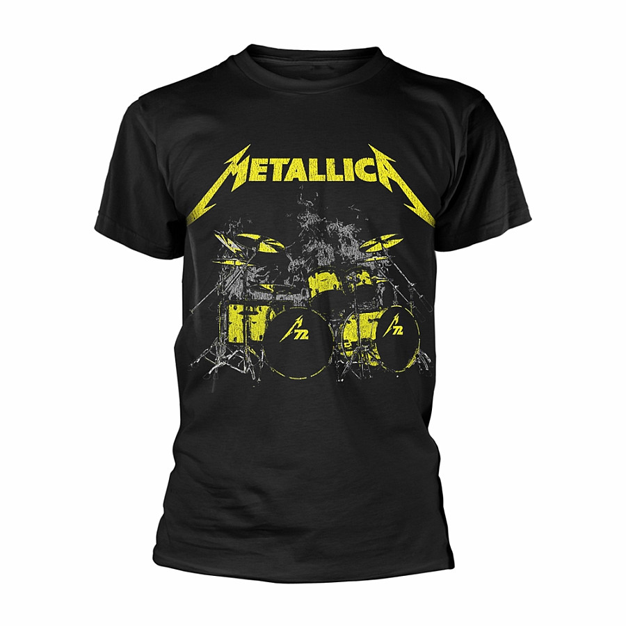 Metallica tričko, Lars M72 Kit Black, pánské, velikost L