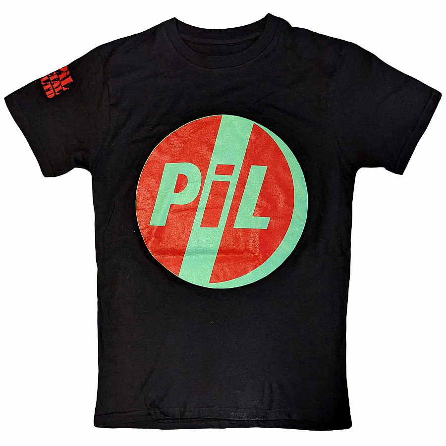 Public Image Ltd tričko, Original Logo Black, pánské, velikost S
