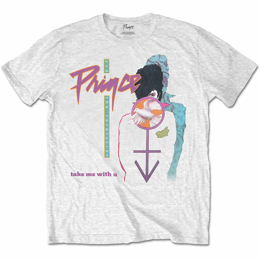 Prince tričko, Take Me With U, pánské, velikost XL