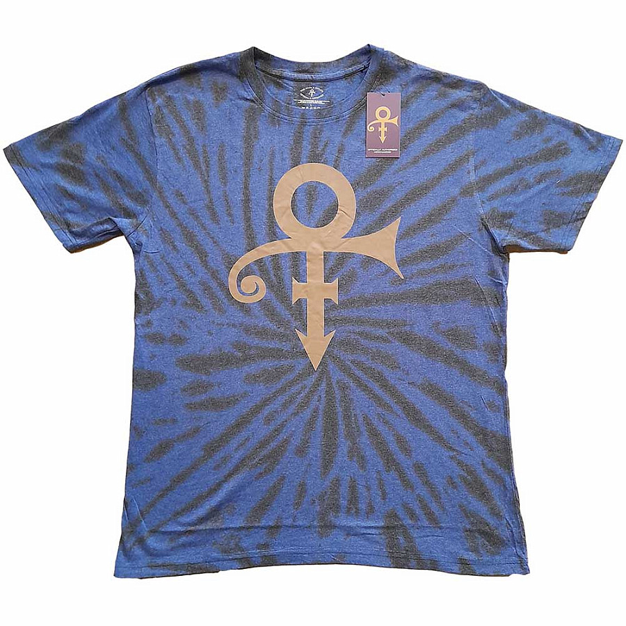 Prince tričko, Gold Symbol Wash Collection Purple, pánské, velikost S