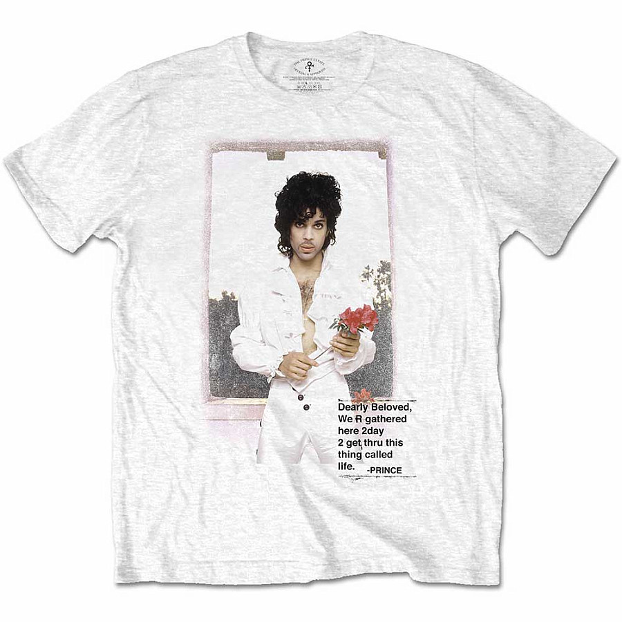 Prince tričko, Beautiful Photo White, pánské, velikost XL