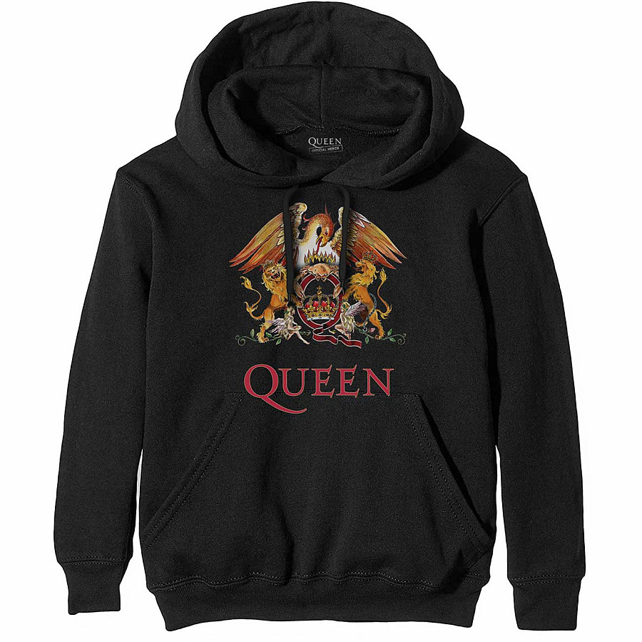Queen mikina, Classic Crest, pánská, velikost L