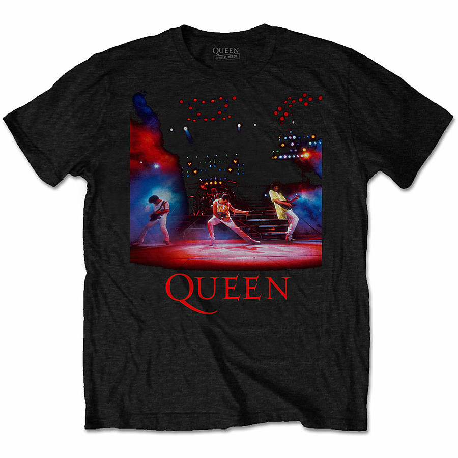Queen tričko, Live Shot Spotlight, pánské, velikost M