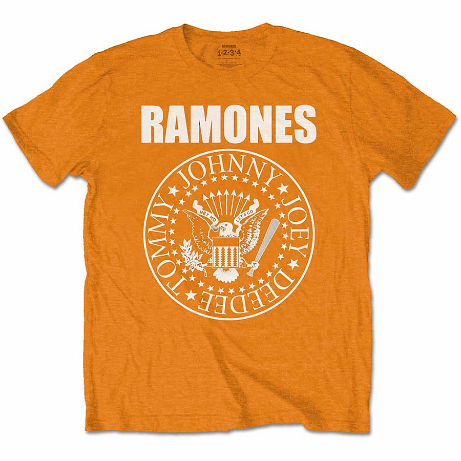 Ramones tričko, Presidential Seal Orange, dětské, velikost XL velikost XL věk (11-12 let)