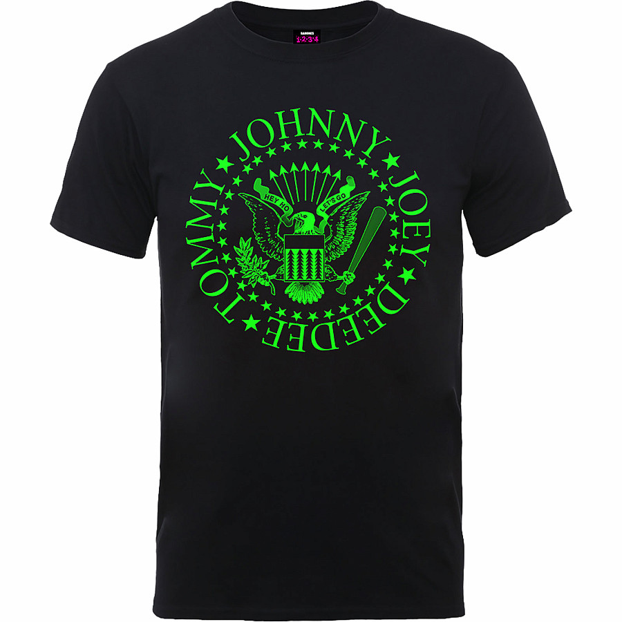 Ramones tričko, Green Seal, pánské, velikost S