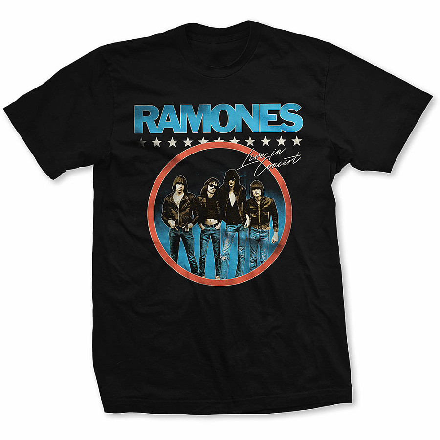 Ramones tričko, Circle Photo, pánské, velikost XL
