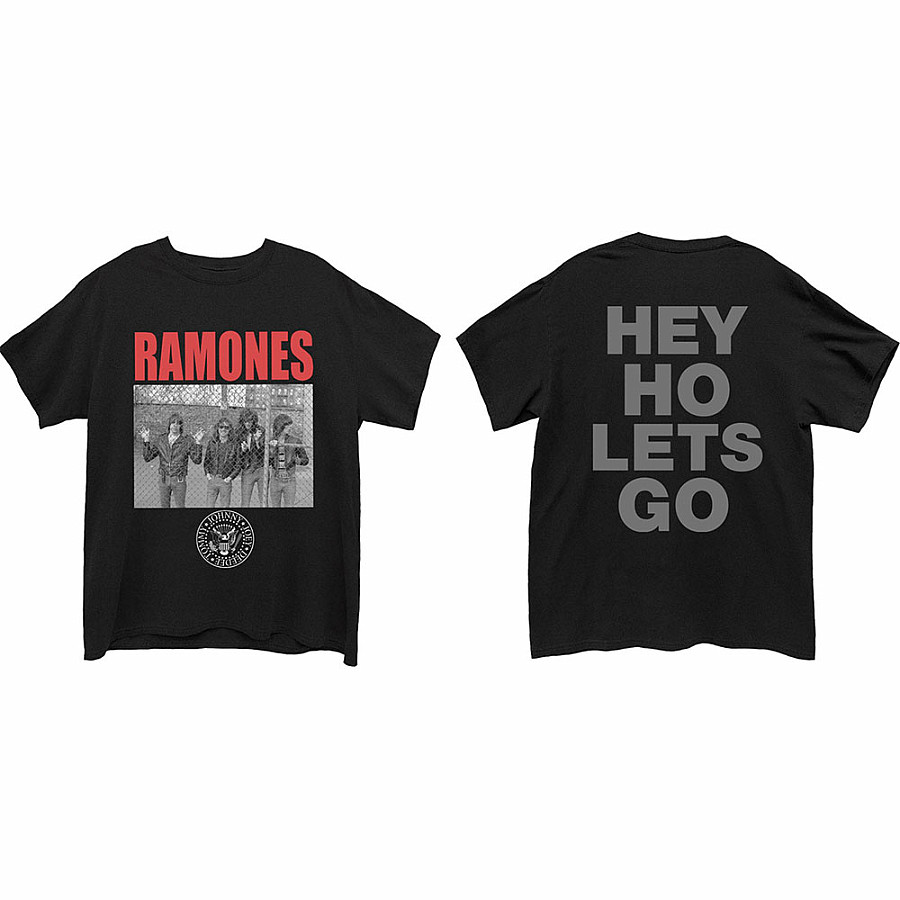 Ramones tričko, Cage Photo BP Black, pánské, velikost XL