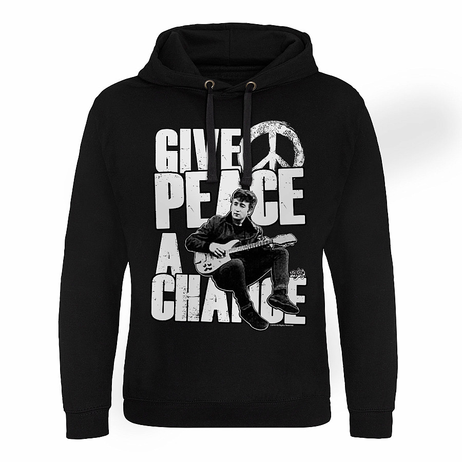 John Lennon mikina, Give Peace A Chance Epic, pánská, velikost S