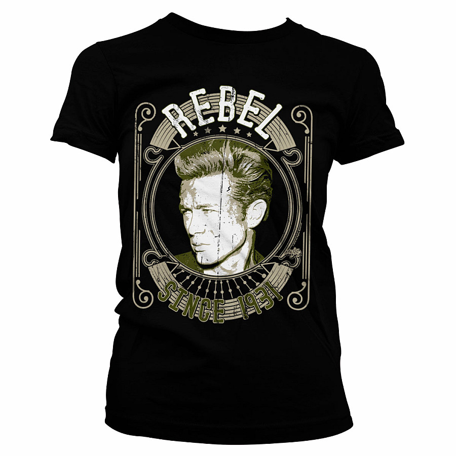 James Dean tričko, Rebel Since 1931 Girly, dámské, velikost XXL
