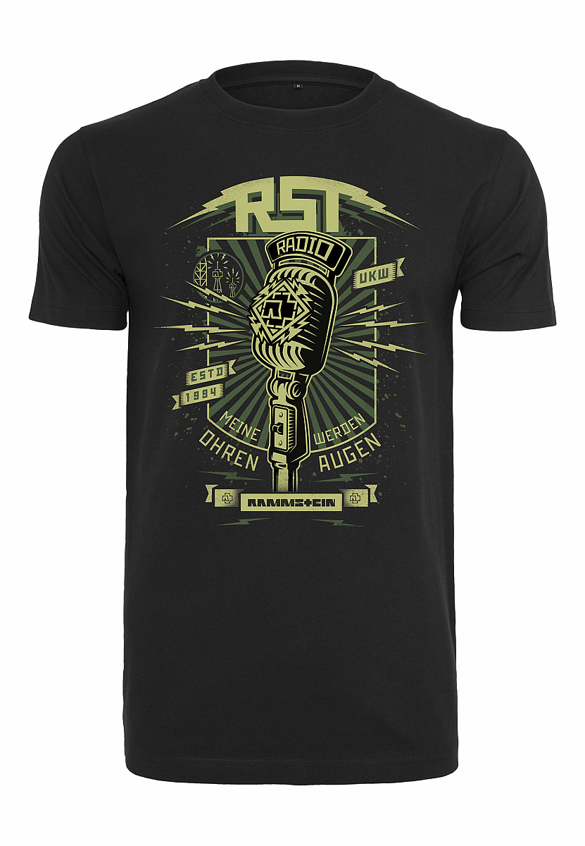 Rammstein tričko, Radio Black, pánské, velikost 5XL