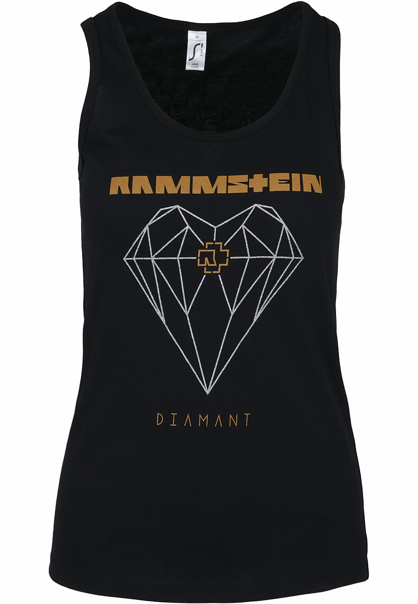 Rammstein tílko, Diamant BP Black, dámské, velikost S