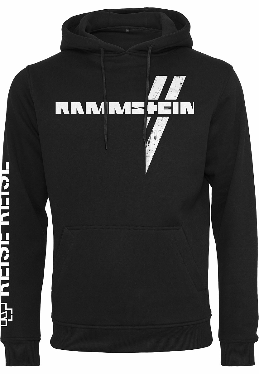 Rammstein mikina, Weisses Kreuz Black, pánská, velikost XXL