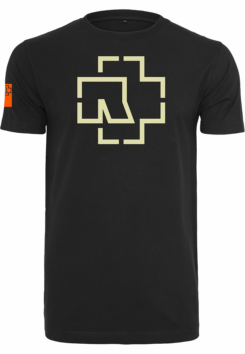 Rammstein tričko, Logo Black, pánské, velikost XXXL