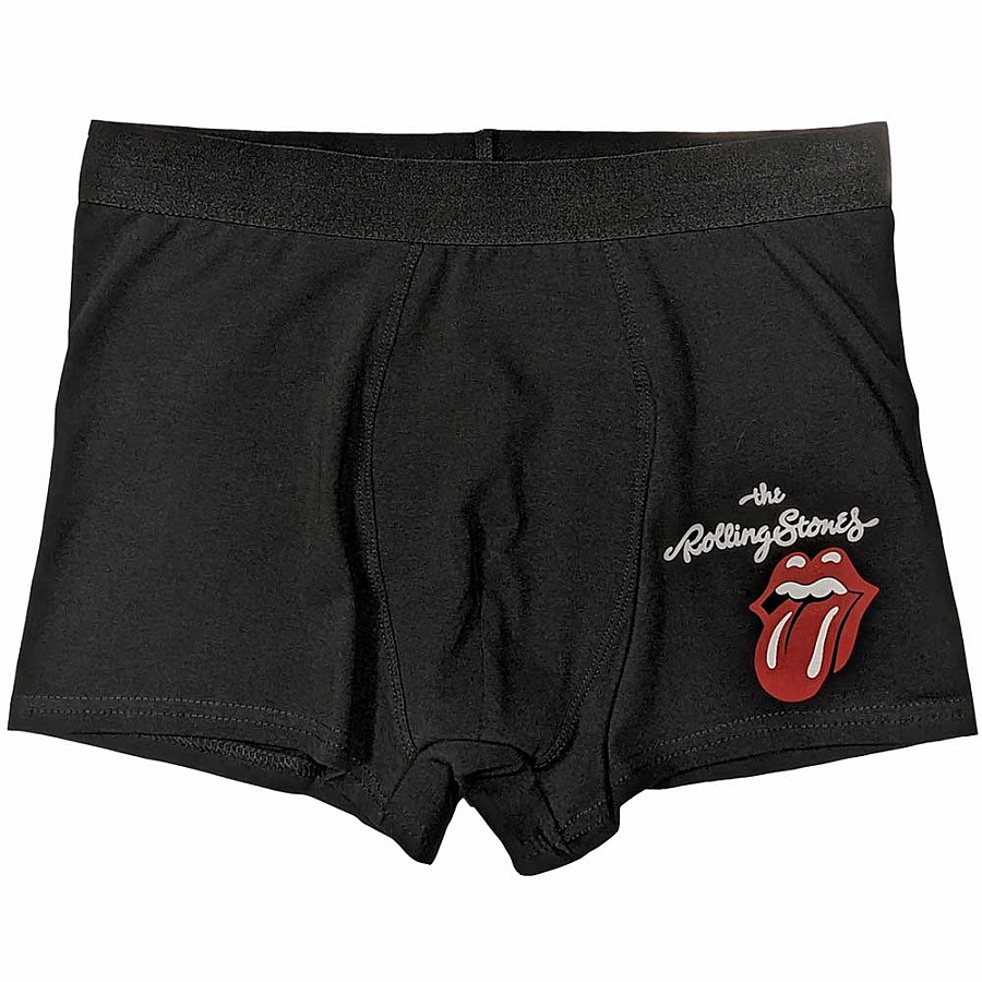 Rolling Stones boxerky CO+EA, Classic Tongue Black, pánské, velikost S