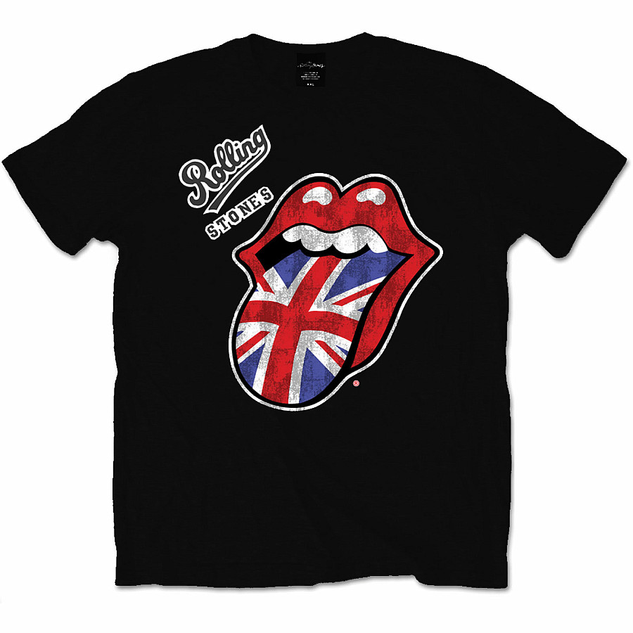Rolling Stones tričko, British Tongue, pánské, velikost XL