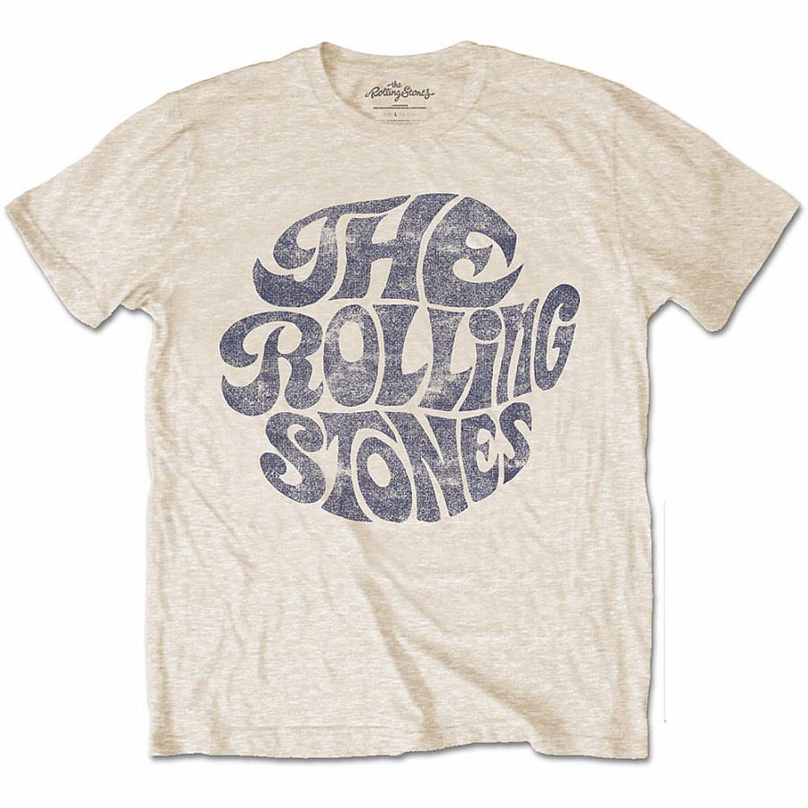 Rolling Stones tričko, Vintage 70&#039;s Logo, pánské, velikost M