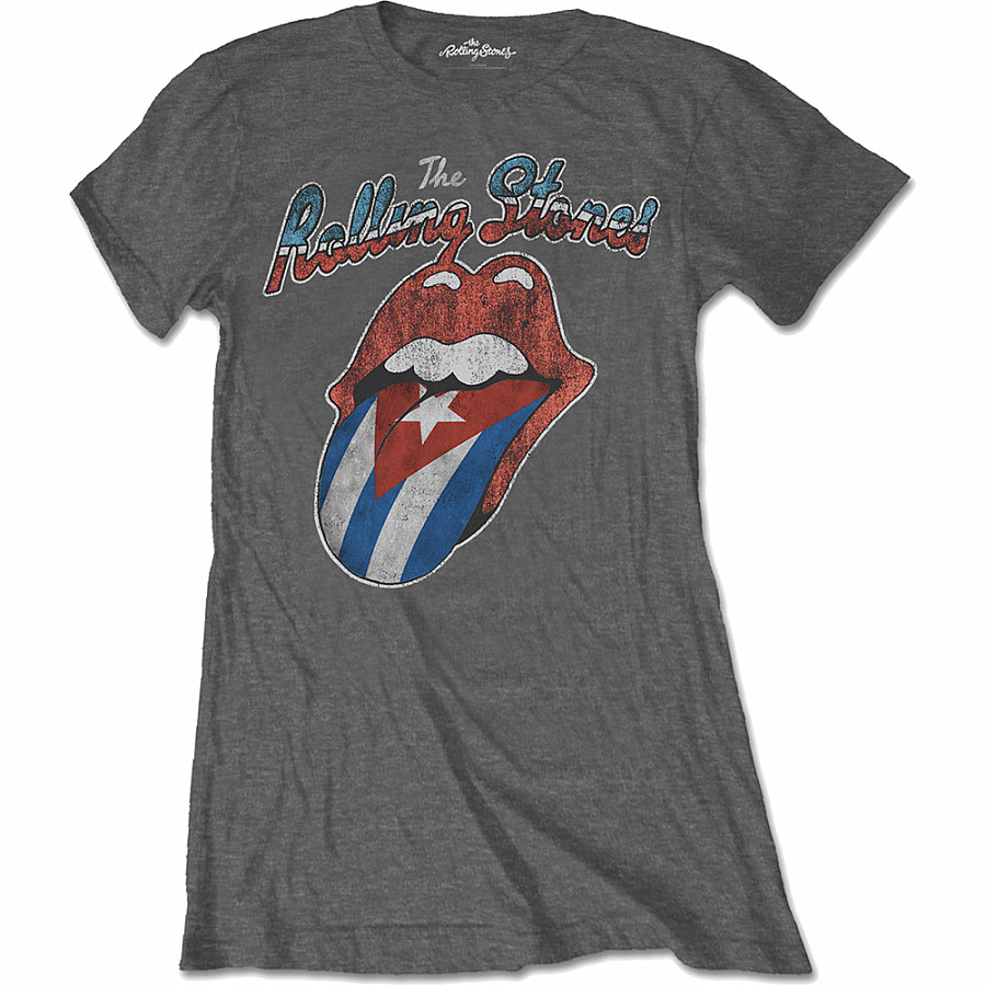Rolling Stones tričko, Rocks Off Cuba, dámské, velikost L