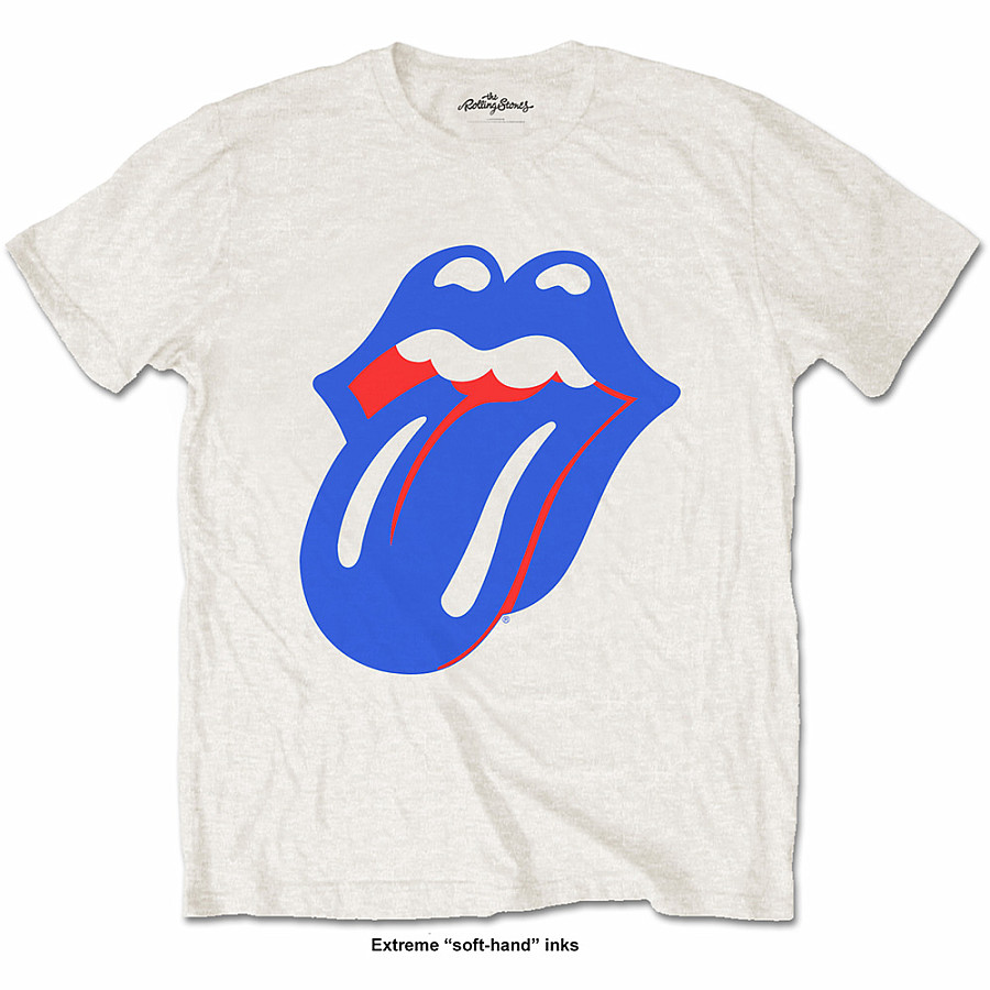 Rolling Stones tričko, Blue &amp; Lonesome Classic White, pánské, velikost L