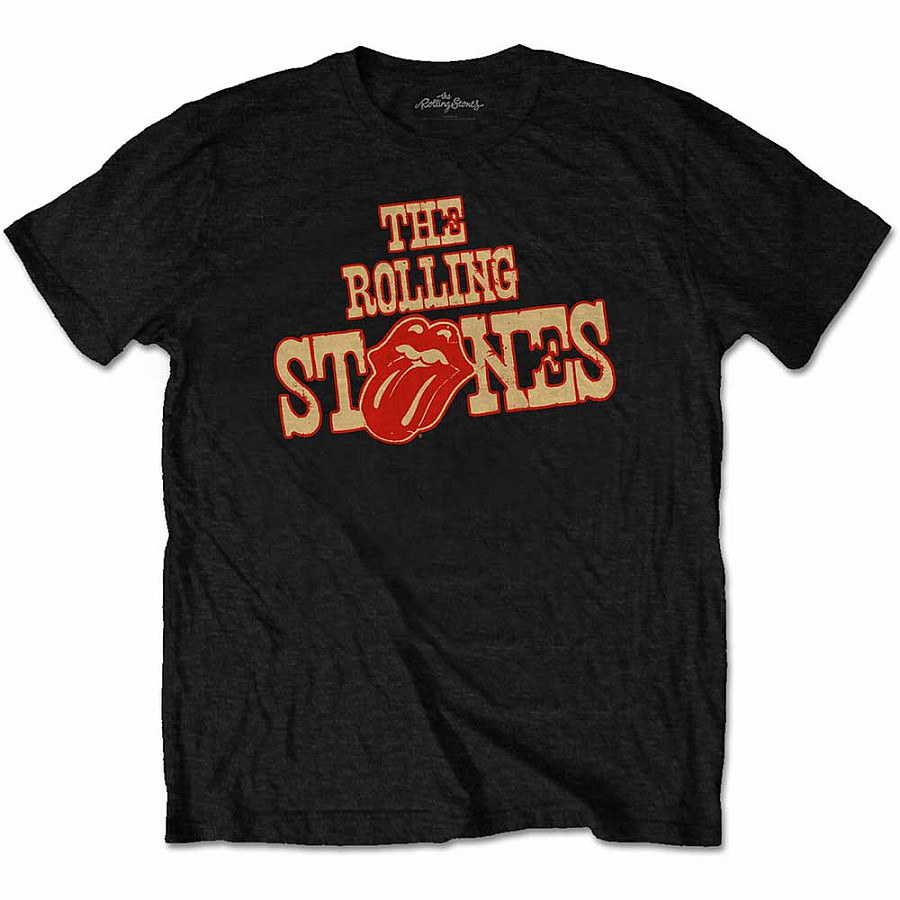 Rolling Stones tričko, Wild West Logo, pánské, velikost S
