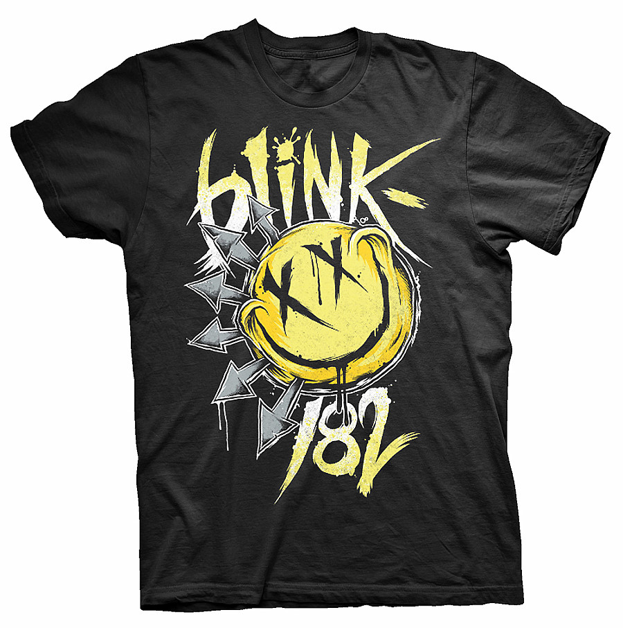 Blink 182 tričko, Big Smile Black, pánské, velikost S