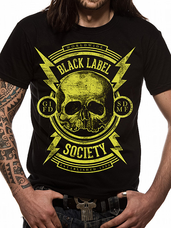 Black Label Society tričko, Skull, pánské, velikost S