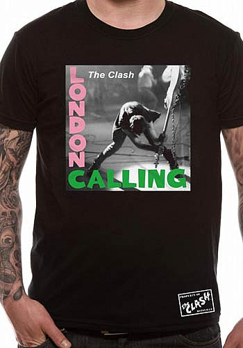 The Clash tričko, London Calling Album, pánské, velikost S