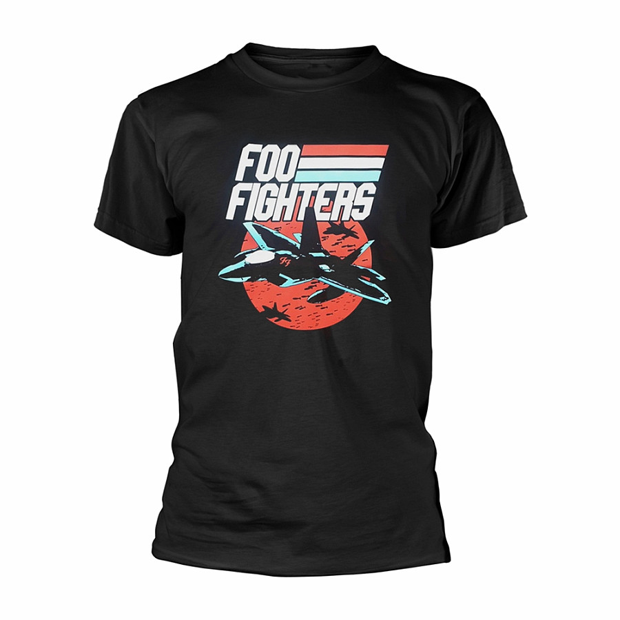 Foo Fighters tričko, Jets Black, pánské, velikost XXL