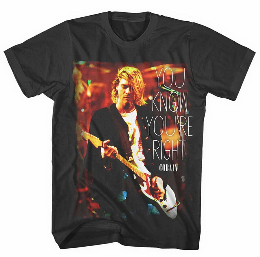 Nirvana tričko, You Know You Are Right, pánské, velikost L
