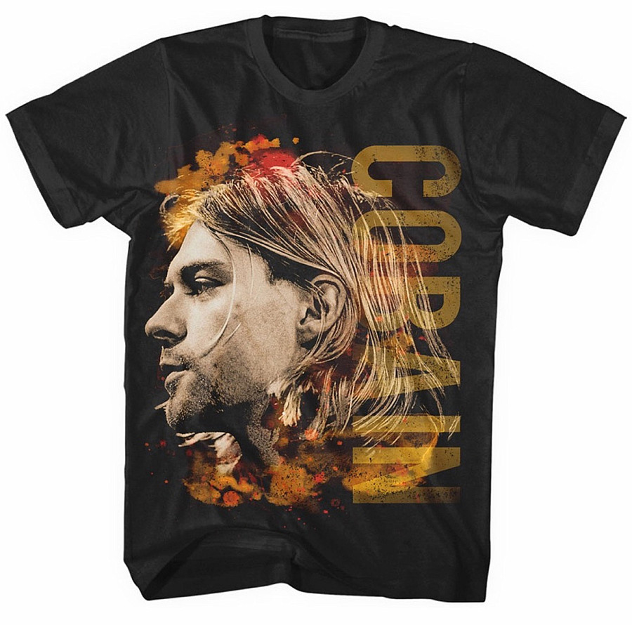 Nirvana tričko, Coloured Side View, pánské, velikost S