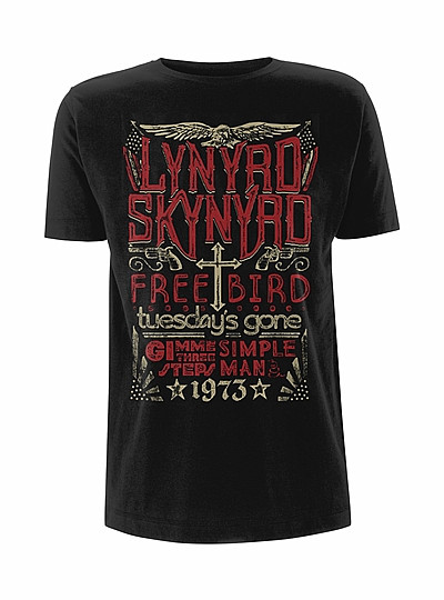 Lynyrd Skynyrd tričko, Freebird 1973 Hits, pánské, velikost S