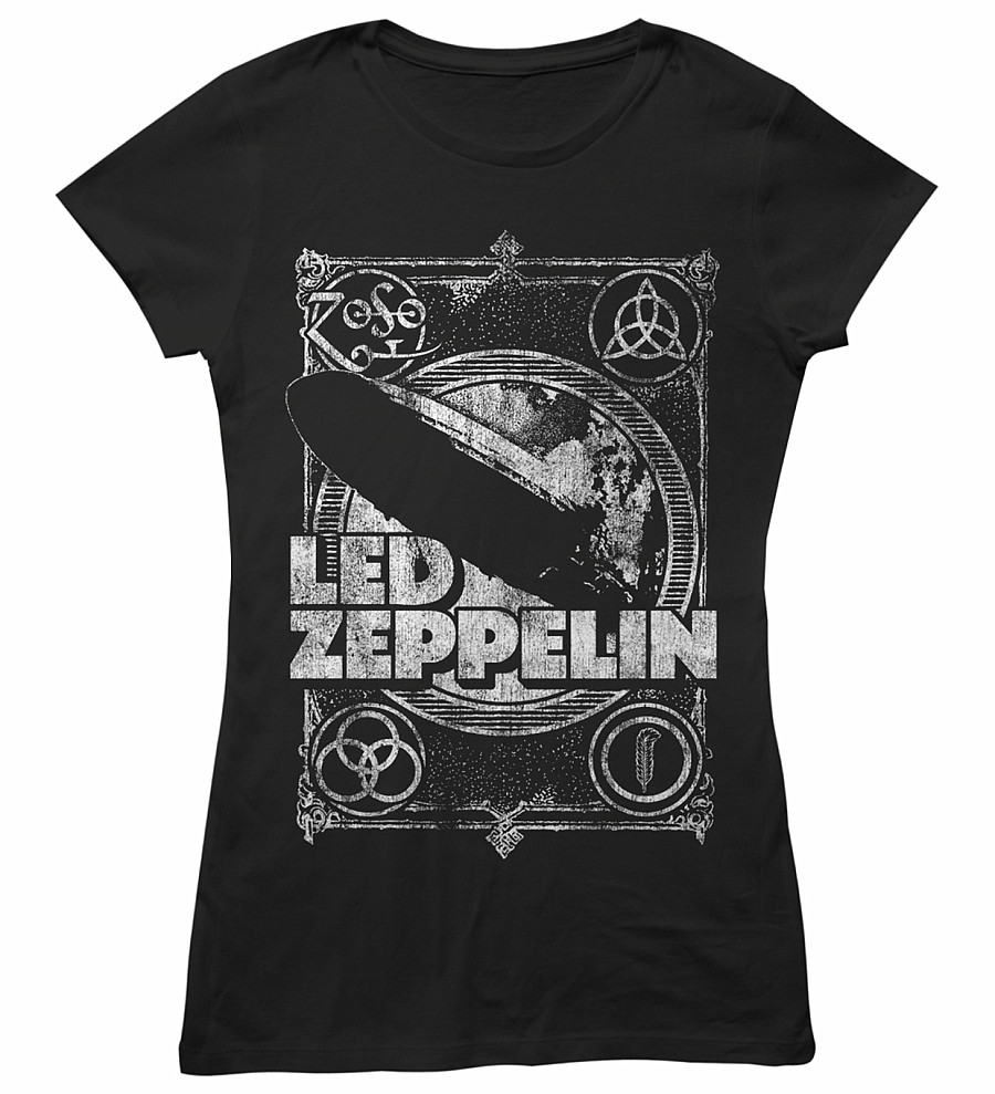Led Zeppelin tričko, Shook Me, dámské, velikost M
