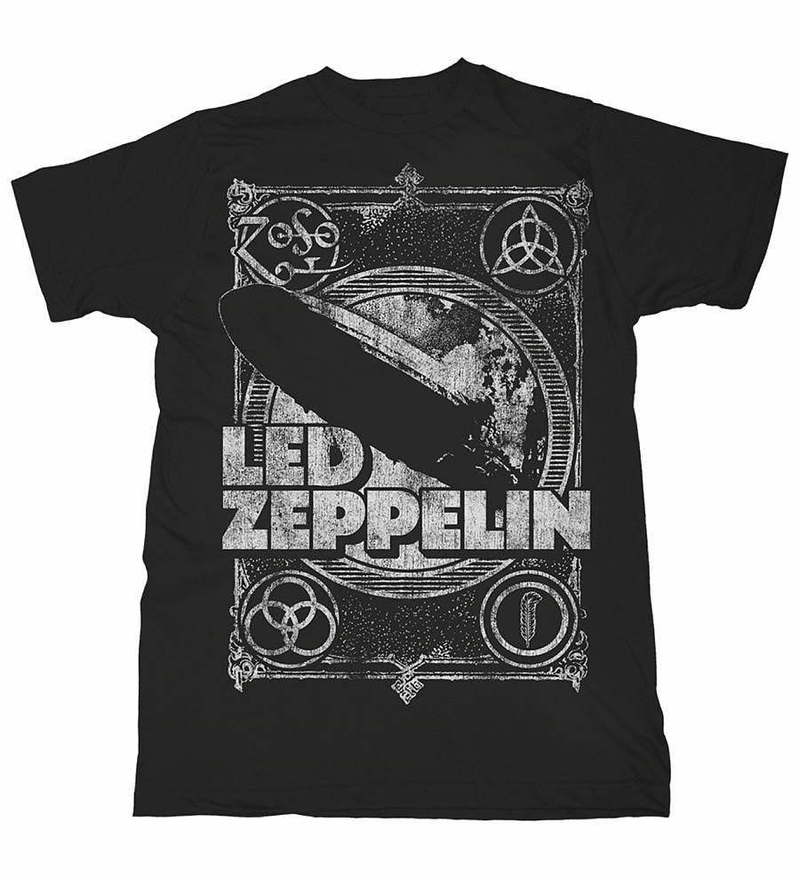 Led Zeppelin tričko, Shook Me, pánské, velikost XXL