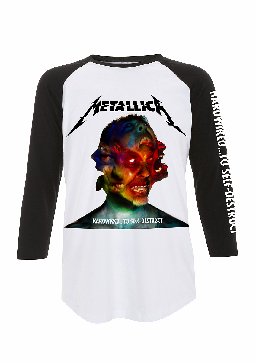 Metallica tričko dlouhý rukáv, Hardwired Album Cover, pánské, velikost M