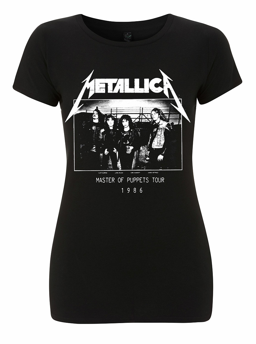 Metallica tričko, MOP Photo Damage Inc. Tour, dámské, velikost M
