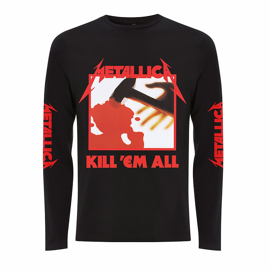 Metallica tričko dlouhý rukáv, Kill Em All Black, pánské, velikost S