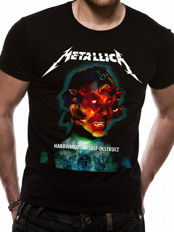 Metallica tričko, Hardwired Album Cover, pánské, velikost S