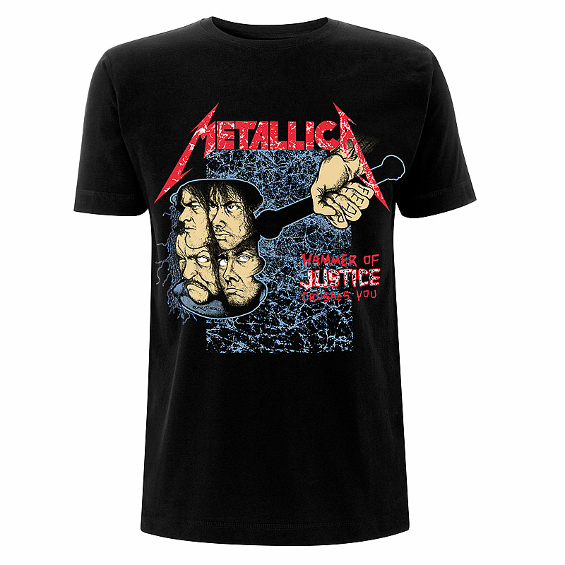 Metallica tričko, Hammer Of Justice, pánské, velikost XXL