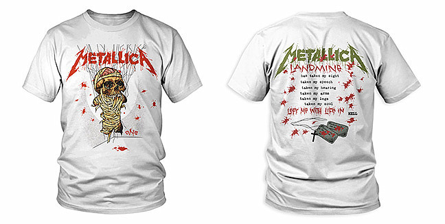 Metallica tričko, One Landmine, pánské, velikost S