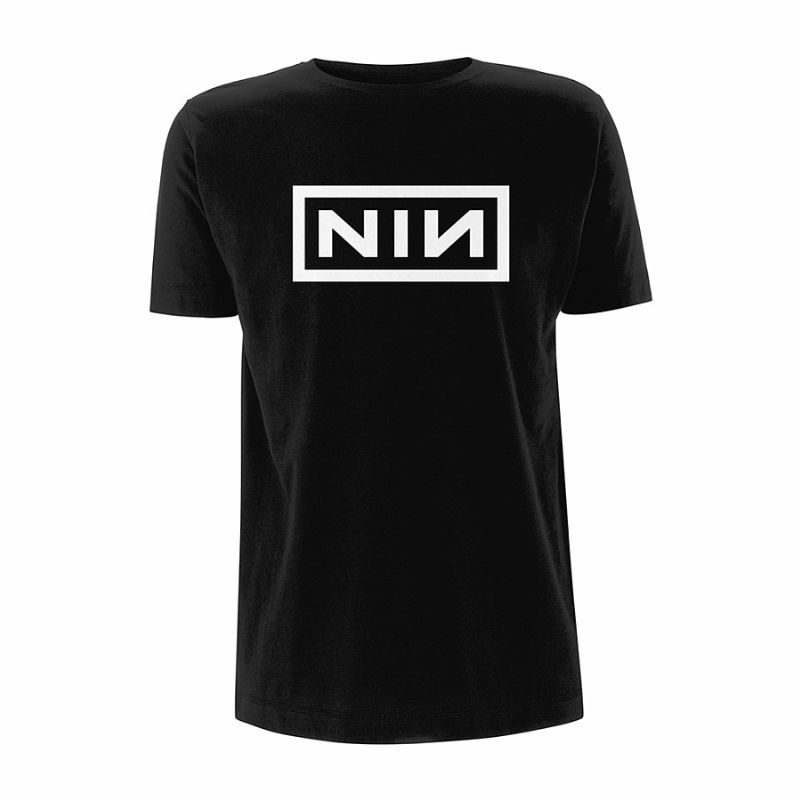 Nine Inch Nails tričko, Classic White Logo, pánské, velikost XL