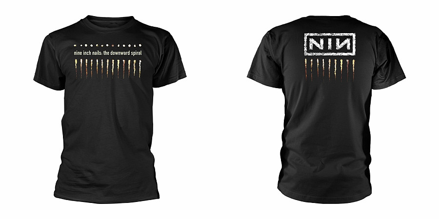 Nine Inch Nails tričko, The Downward Spiral, pánské, velikost L