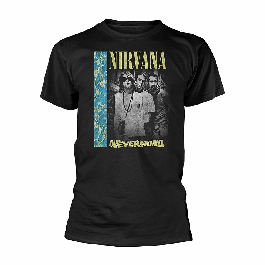 Nirvana tričko, Nevermind Deep End Black, pánské, velikost L